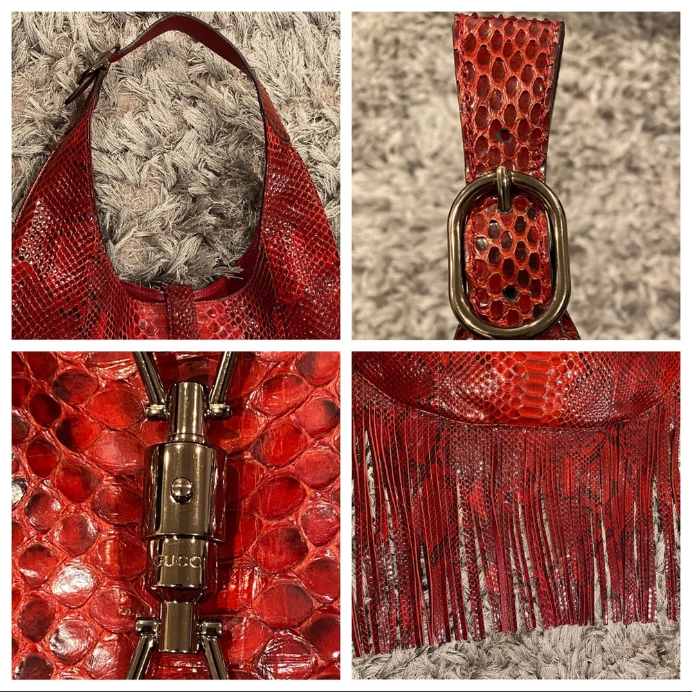 New Gucci Python Handbag - Picture 11 of 12